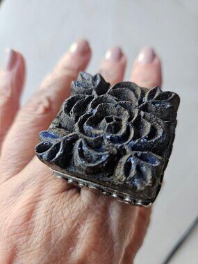 Sally Bass Wood Ring One of a Kind